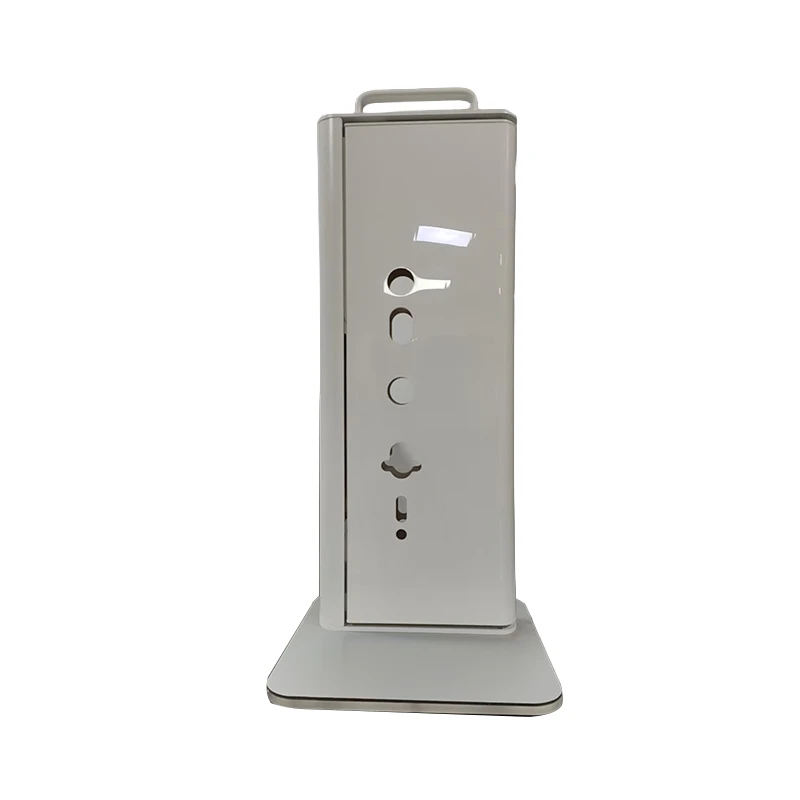 Alu-Plastic Combo Lock Stand